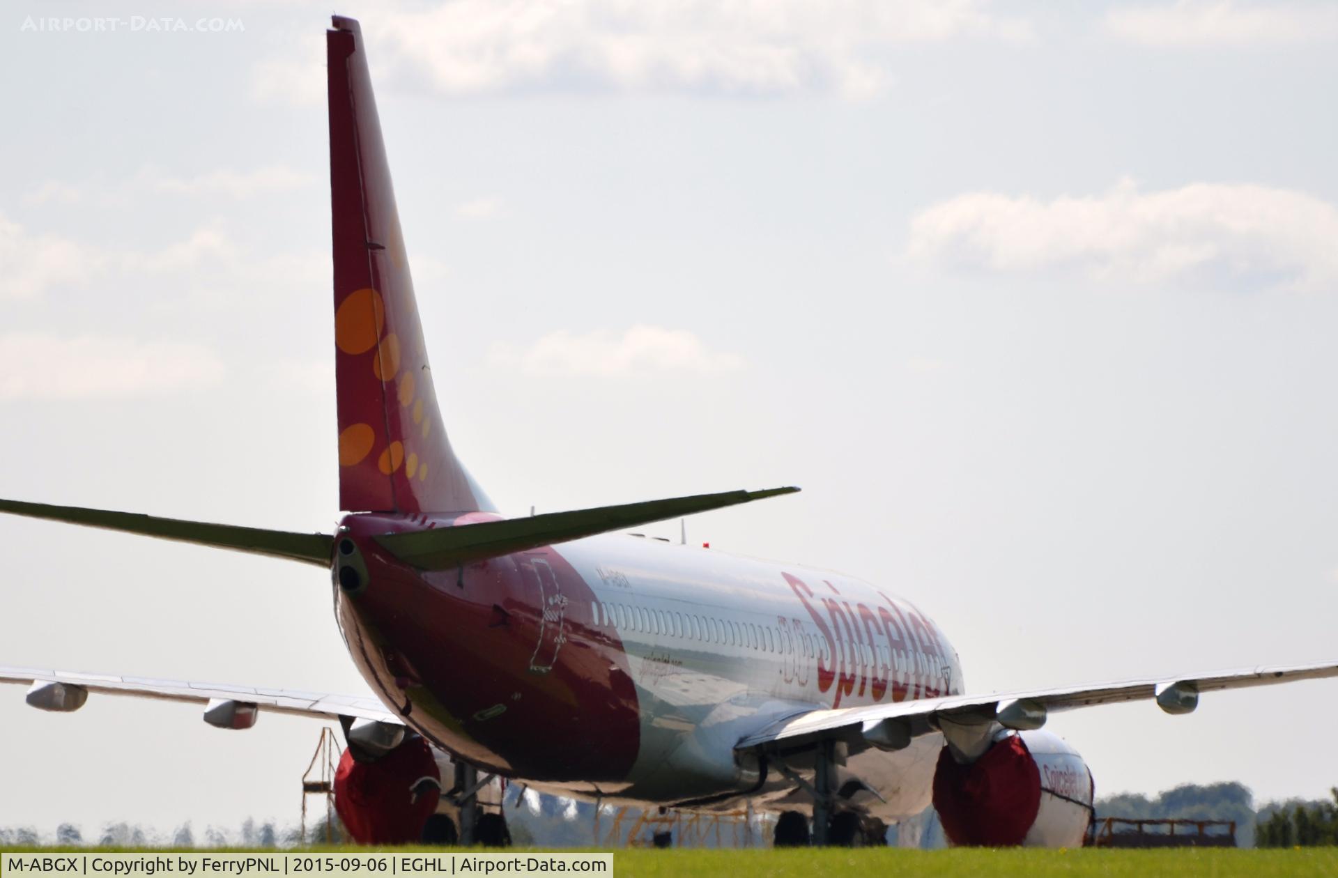 M-ABGX, 2000 Boeing 737-8AS C/N 29925, Spicejet B738 stored at Lasham.