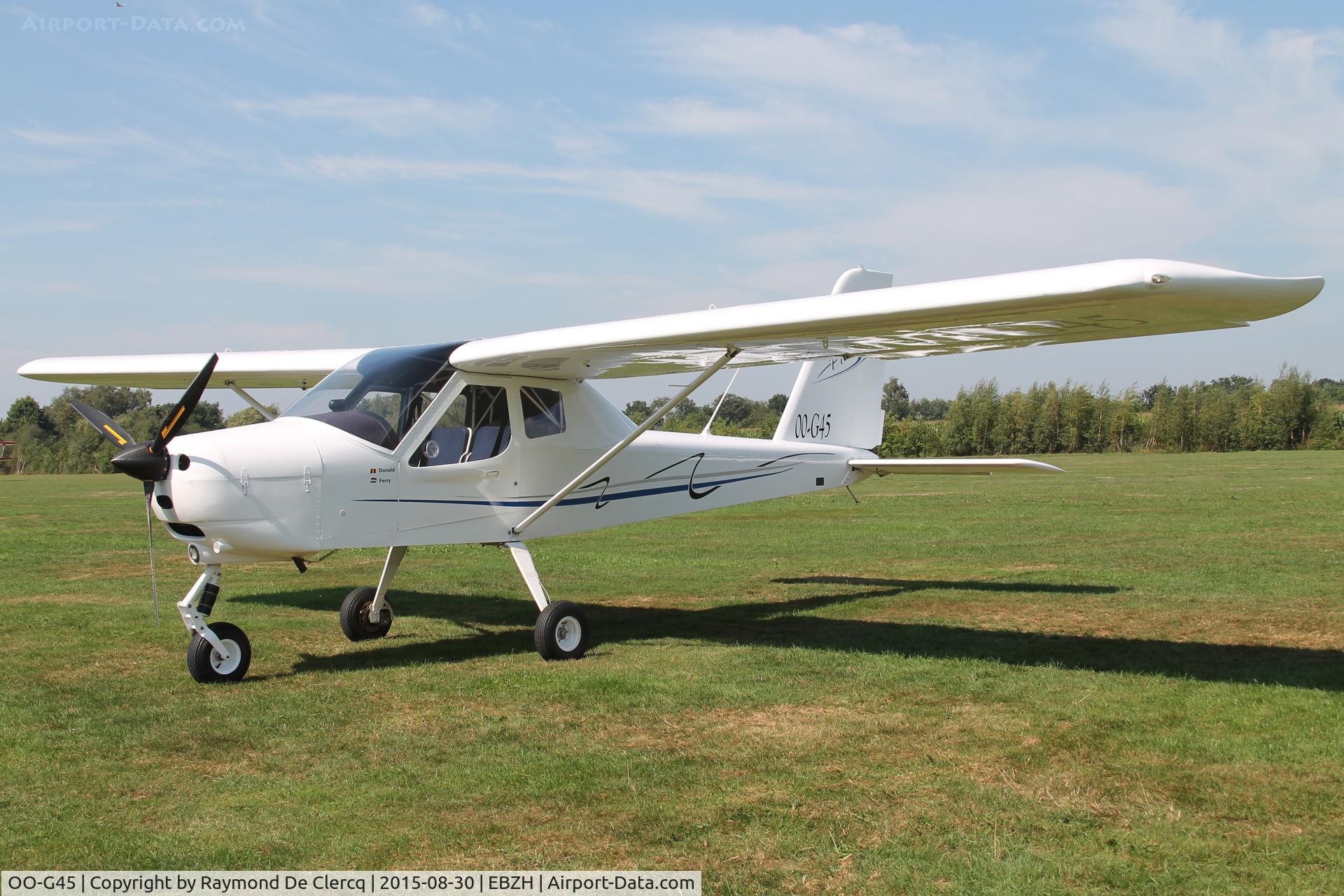 OO-G45, 2009 Tecnam P-92 Echo C/N 1262, Open days at Kiewit/Hasselt.
