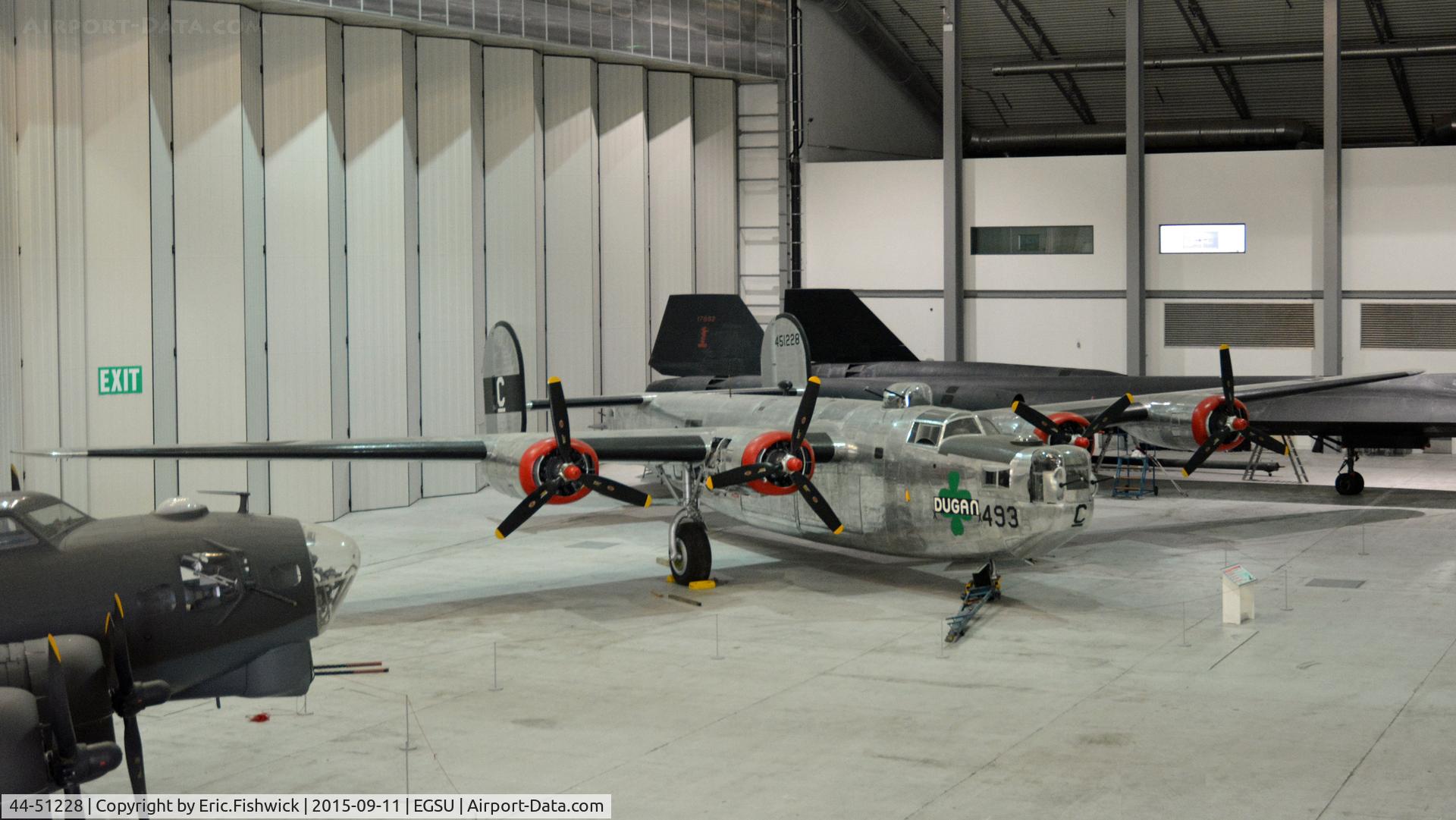 44-51228, 1944 Consolidated B-24M Liberator C/N 6083, 4. 44-51228 restored to represent 'Dugan,' 392nd Bomb Group.