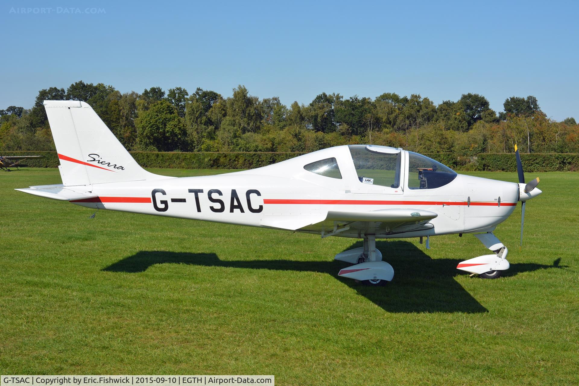 G-TSAC, 2008 Tecnam P-2002EA Sierra C/N PFA 333-14611, 2. G-TSAC visiting The Shuttleworth Collection, Old Warden.
