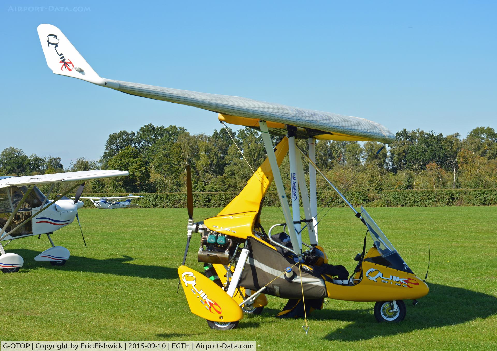 G-OTOP, 2009 P&M Aviation QuikR C/N 8471, 3. G-OTOP visiting The Shuttleworth Collection, Old Warden.