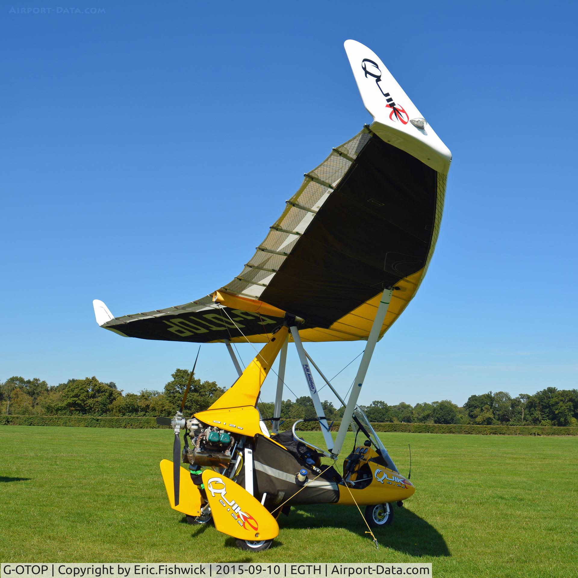 G-OTOP, 2009 P&M Aviation QuikR C/N 8471, 2. G-OTOP visiting The Shuttleworth Collection, Old Warden.