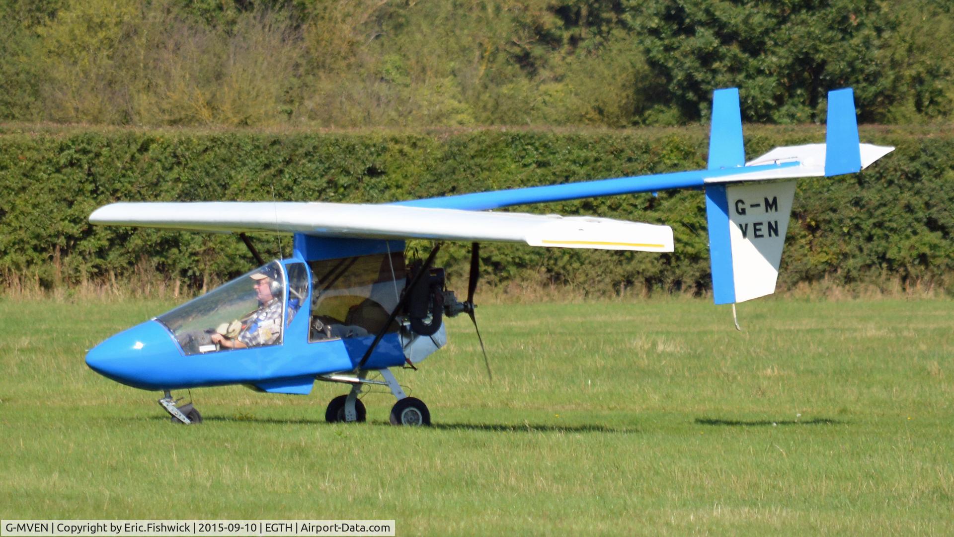 G-MVEN, 1989 CFM Shadow Series DD C/N K047, 1. G-MVEN arriving at The Shuttleworth Collection, Old Warden.