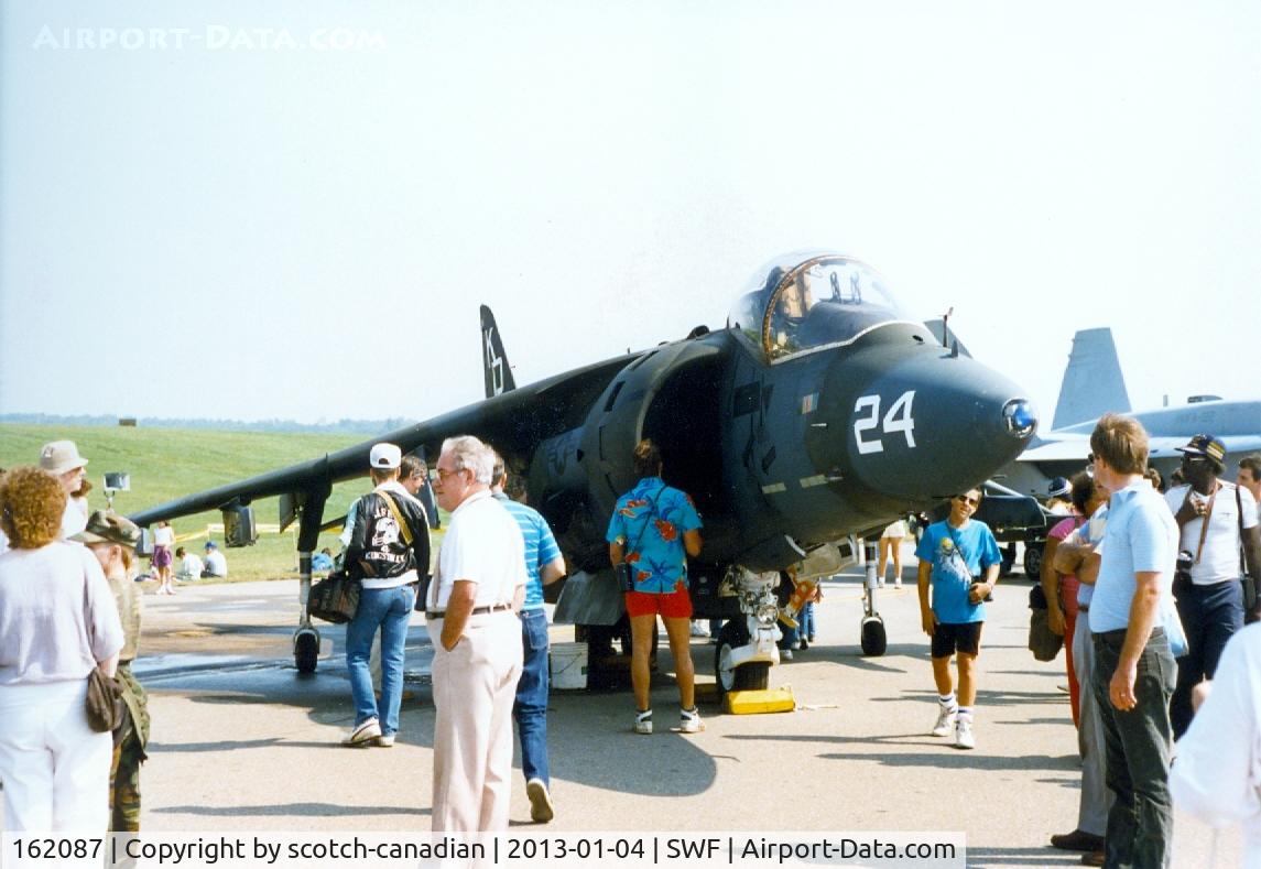 162087, McDonnell Douglas AV-8B Harrier II Harrier II C/N 512036/036, McDonnell Douglas AV-8B Harrier II at the 1989 Stewart International Airport Air Show, Newburgh, NY