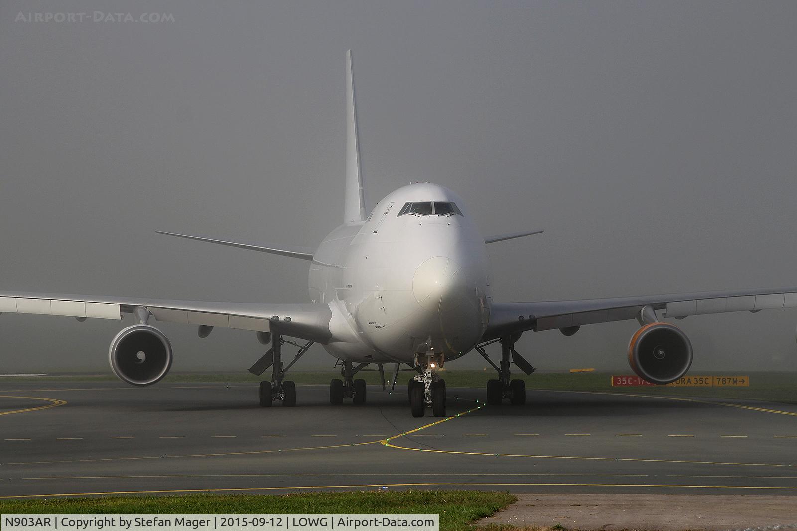 N903AR, 2002 Boeing 747-428F/ER/SCD C/N 33096, Centurion Air Cargo B.747-400F @ GRZ