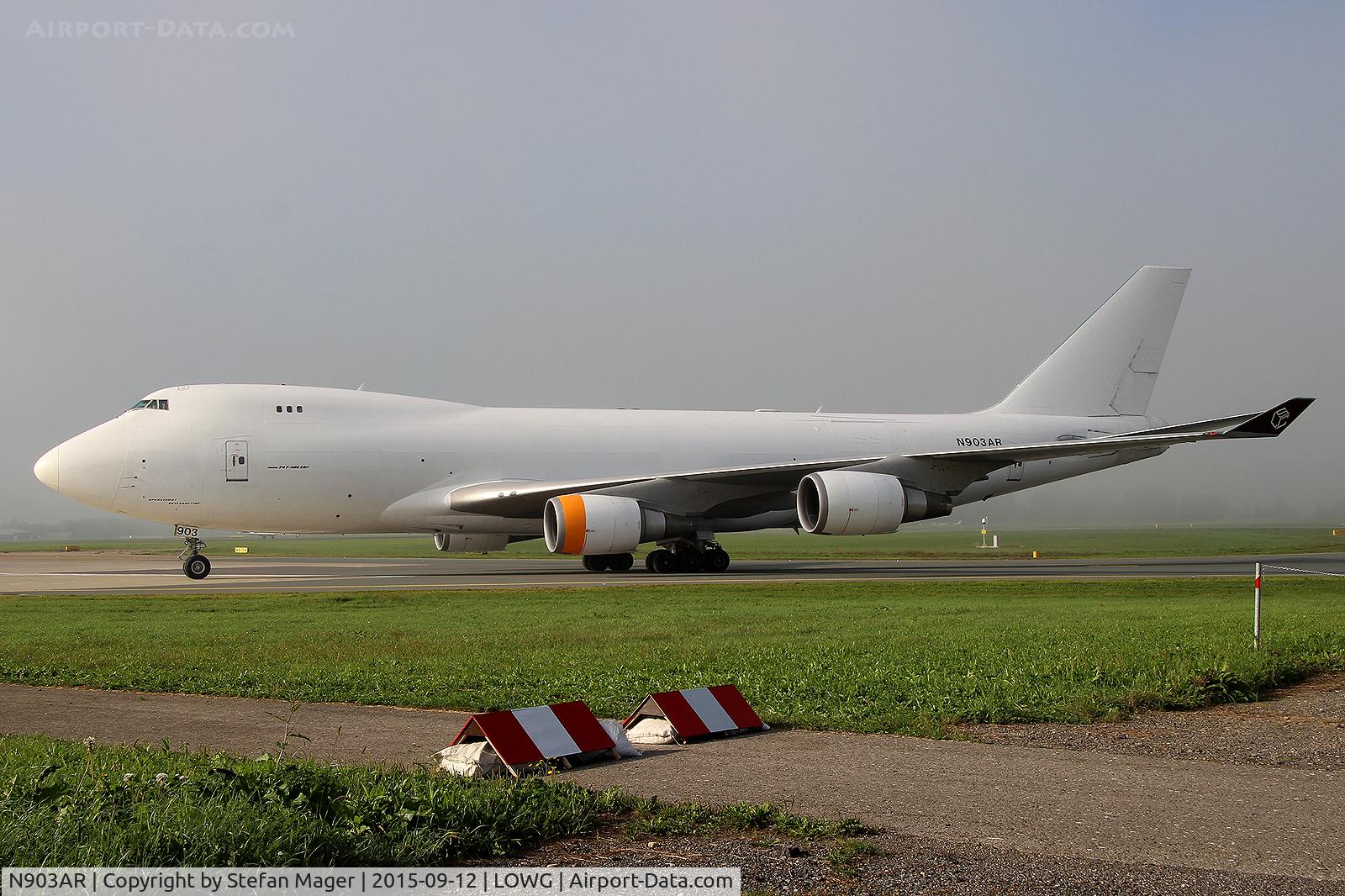 N903AR, 2002 Boeing 747-428F/ER/SCD C/N 33096, Centurion Air Cargo B.747-400F @ GRZ