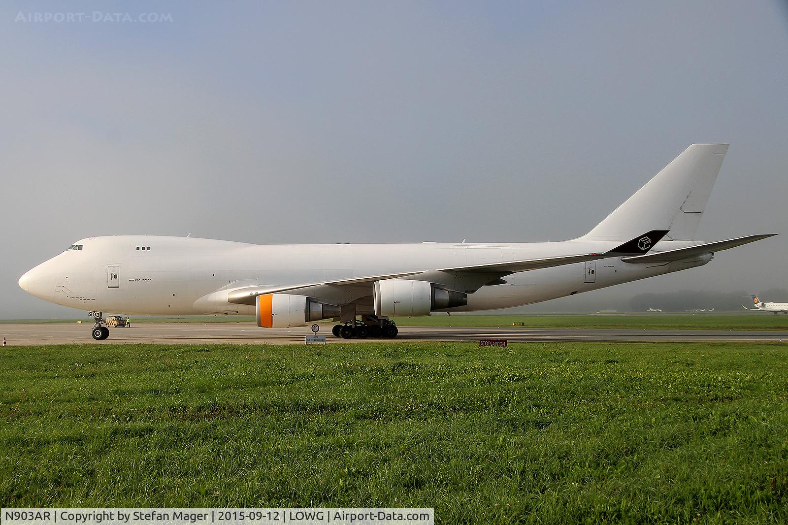 N903AR, 2002 Boeing 747-428F/ER/SCD C/N 33096, Centurion Air Cargo B.747-400F @ GRZ