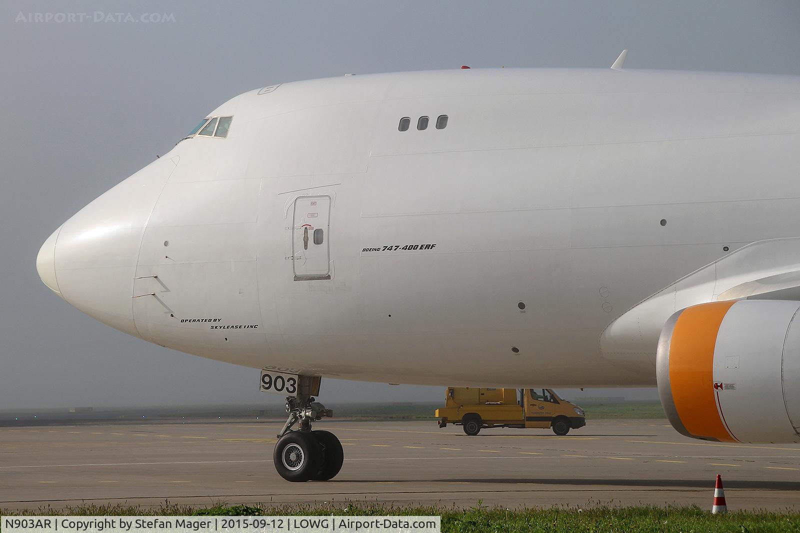 N903AR, 2002 Boeing 747-428F/ER/SCD C/N 33096, Centurion Air Cargo B.747-400F @ GRZ