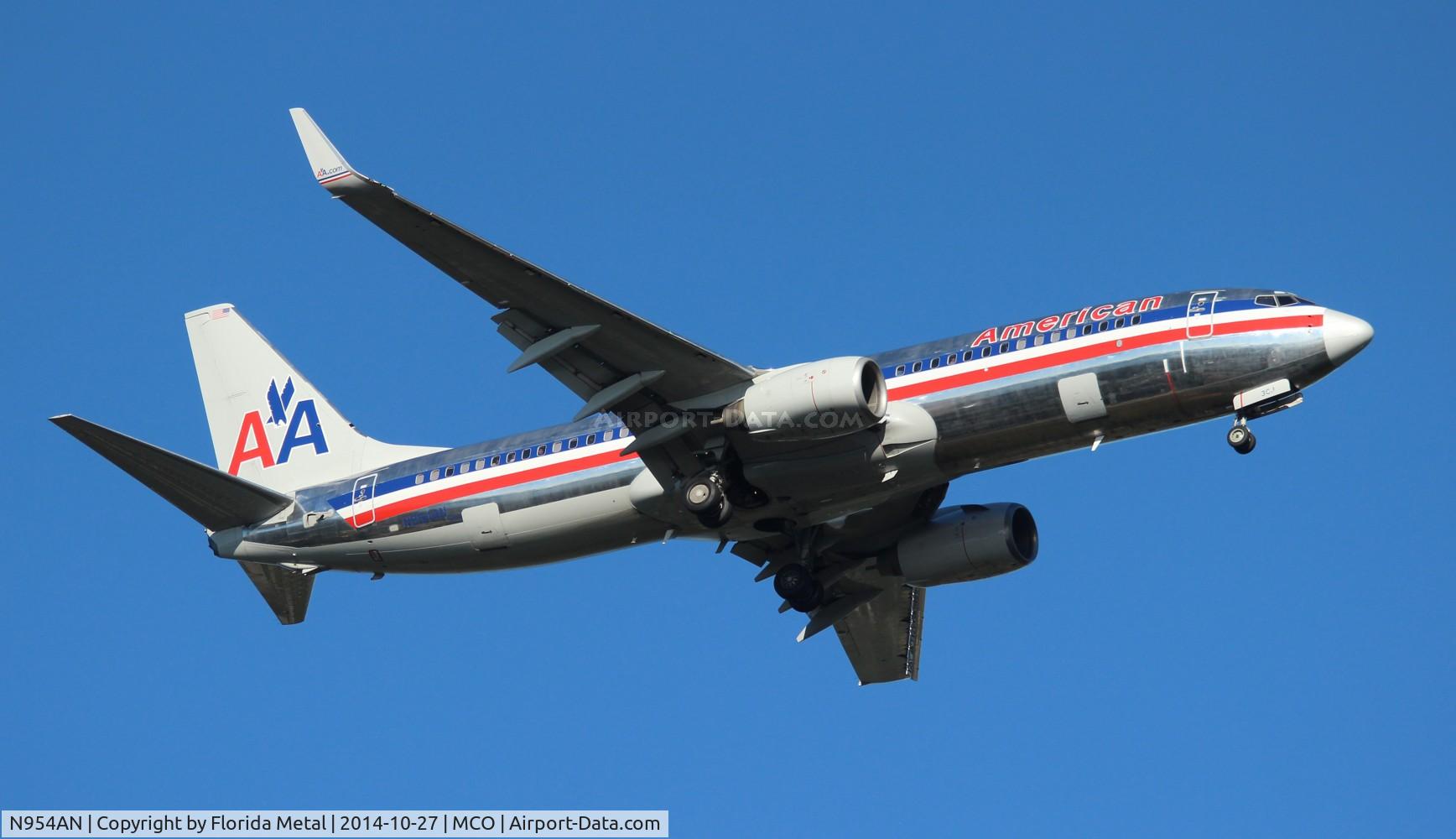 N954AN, 2001 Boeing 737-823 C/N 30089, American