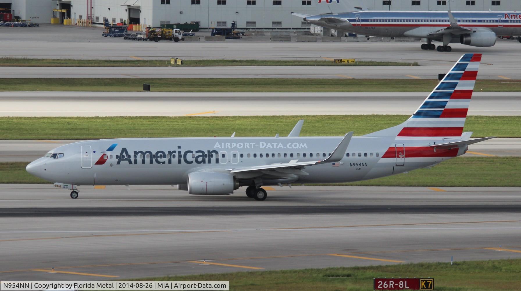 N954NN, 2014 Boeing 737-823 C/N 31197, American