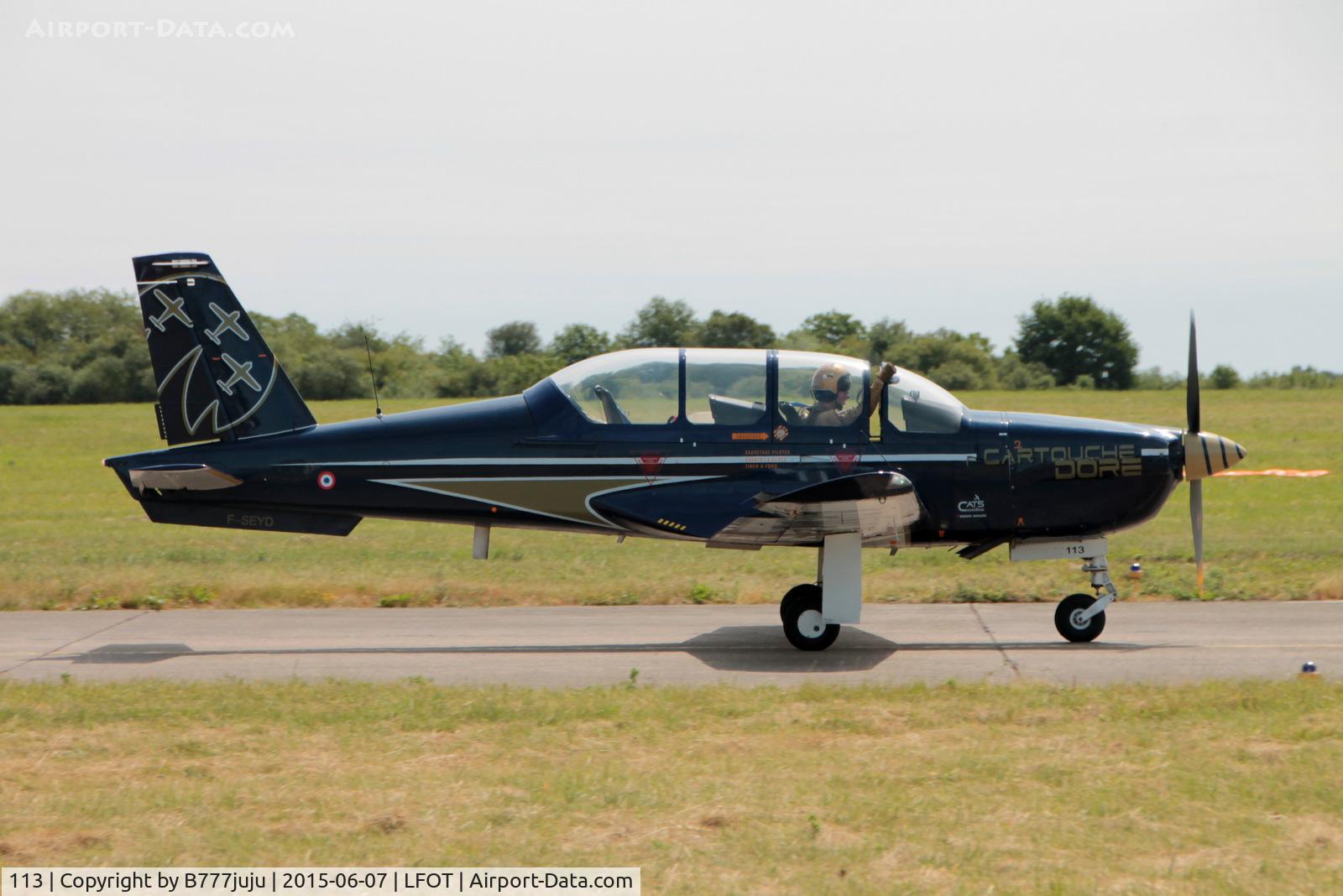 113, Socata TB-30 Epsilon C/N 113, at Tours