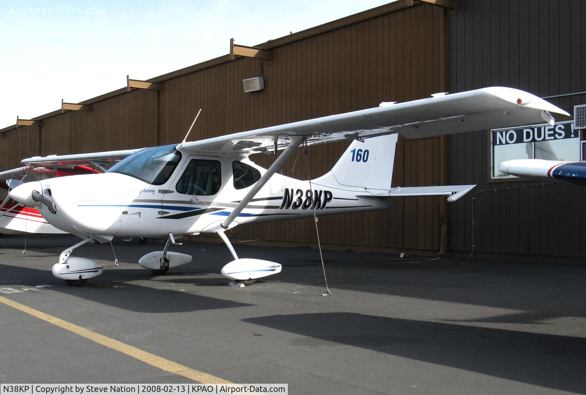 N38KP, 2006 Symphony SA-160 C/N S-0014, Locally-based 2006 Symphony SA-160 @ Palo Alto Airport, CA