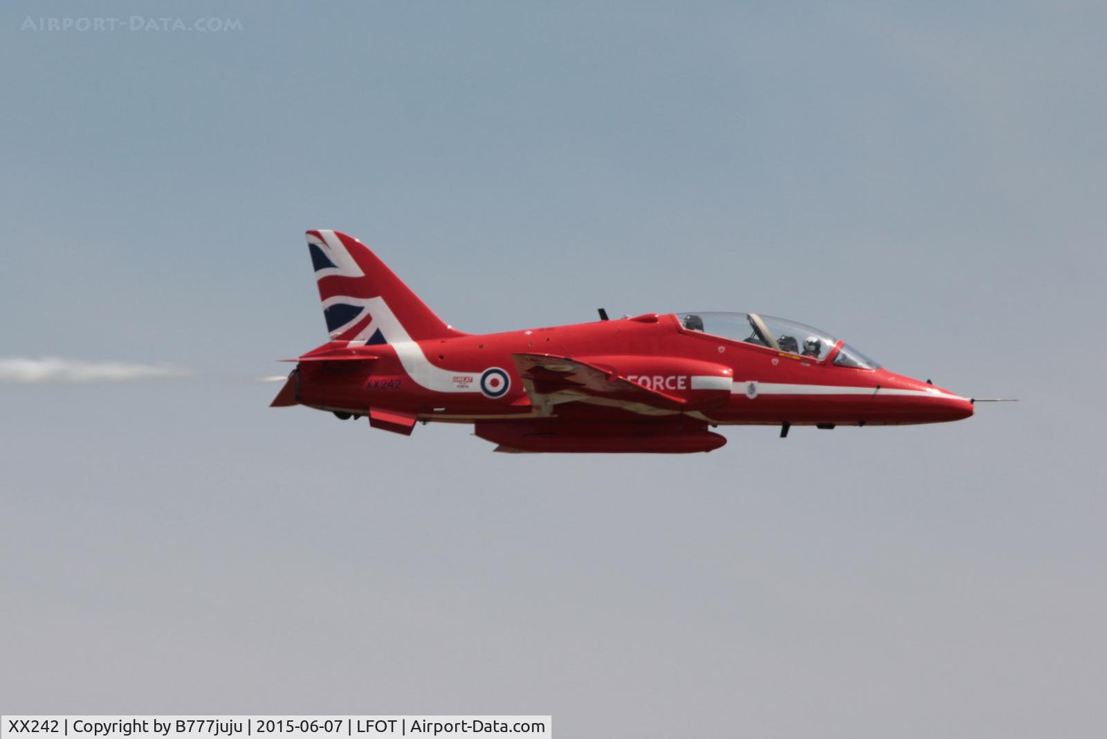 XX242, 1978 Hawker Siddeley Hawk T.1 C/N 078/312078, at Tours