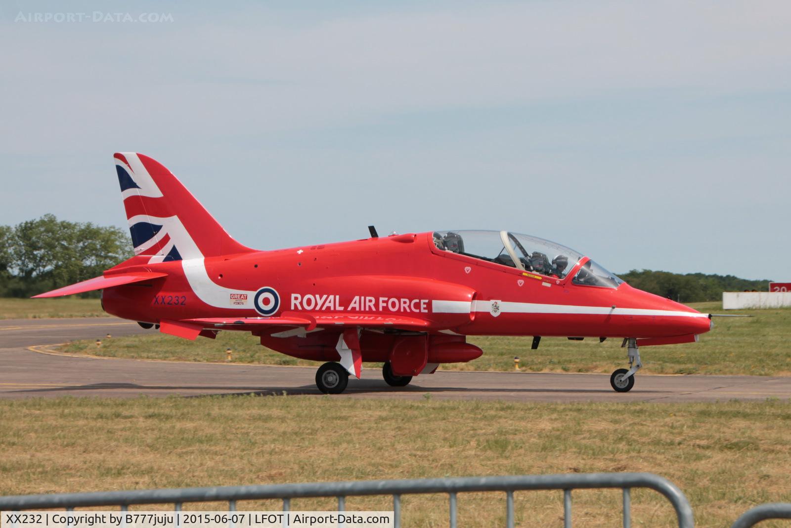 XX232, 1978 Hawker Siddeley Hawk T.1 C/N 068/312068, at Tours