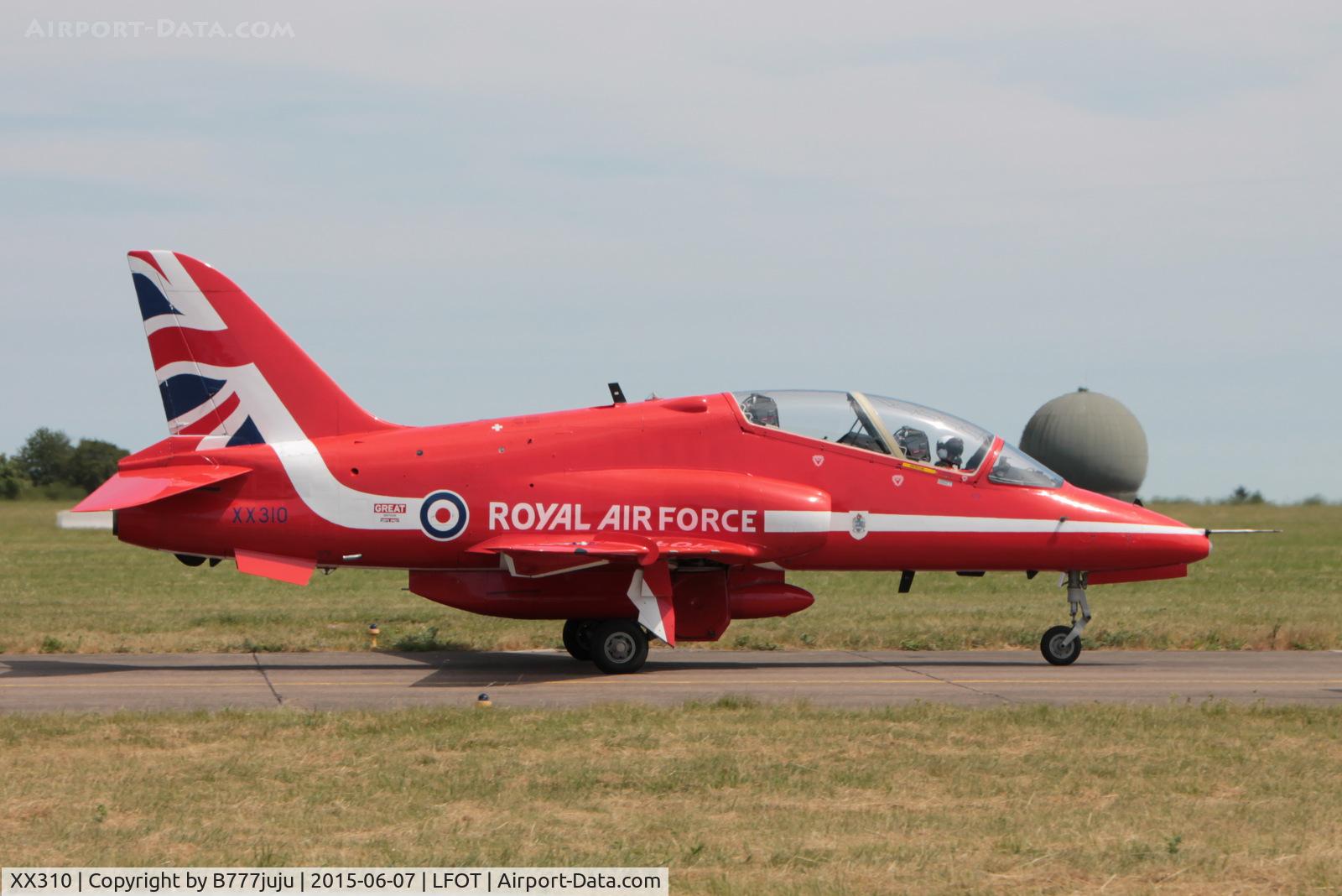 XX310, 1980 Hawker Siddeley Hawk T.1W C/N 145/312135, at Tours