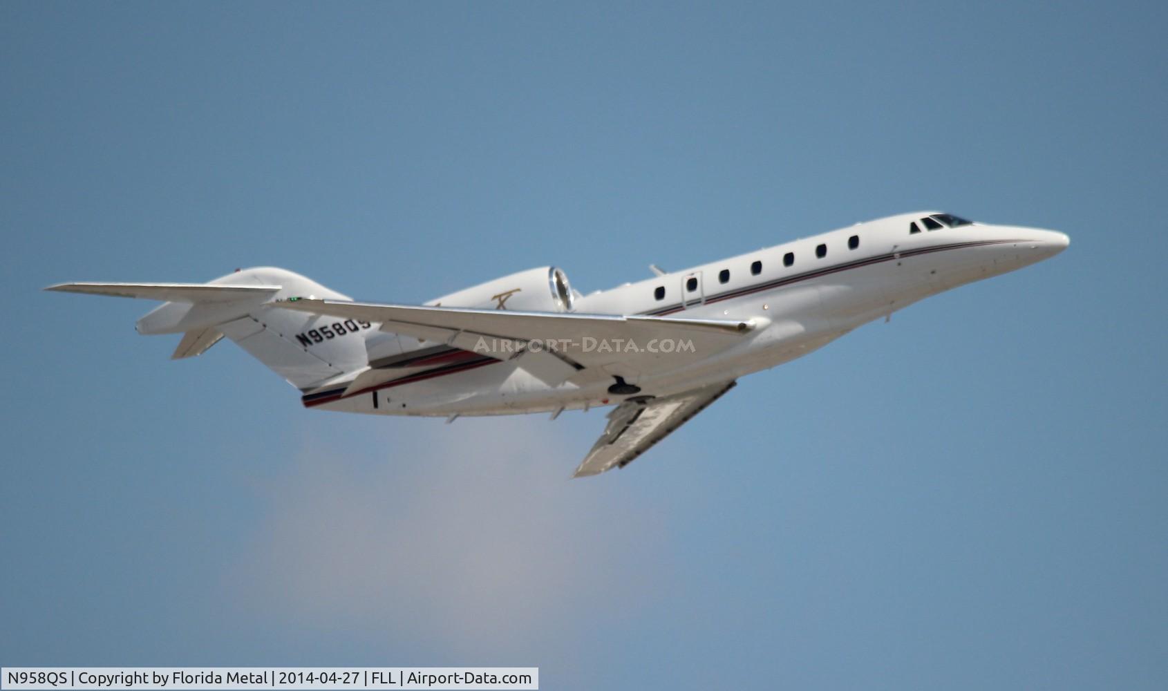 N958QS, 2001 Cessna 750 Citation X Citation X C/N 750-0158, Net Jets