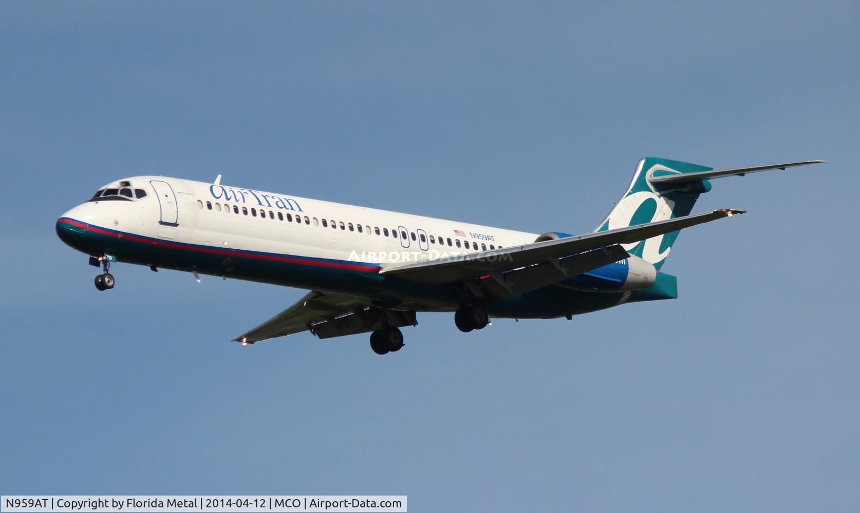 N959AT, 2001 Boeing 717-200 C/N 55021, Air Tran
