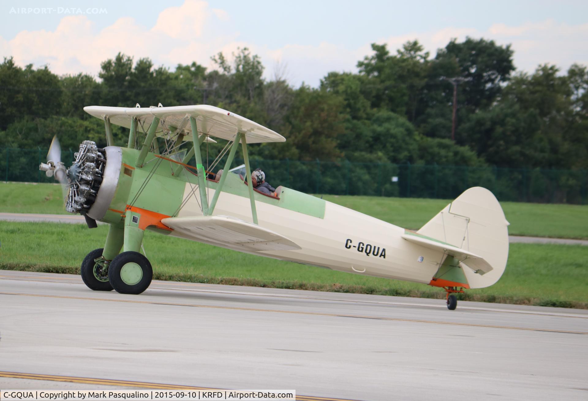 C-GQUA, 1942 Boeing A75N1 C/N 75-3498, Stearman