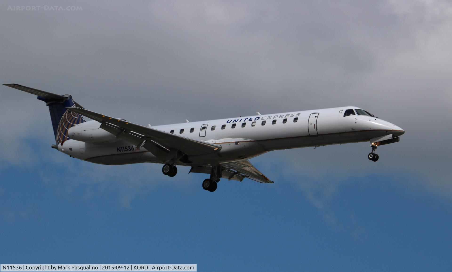 N11536, 2001 Embraer ERJ-145LR (EMB-145LR) C/N 145520, EMB-145LR