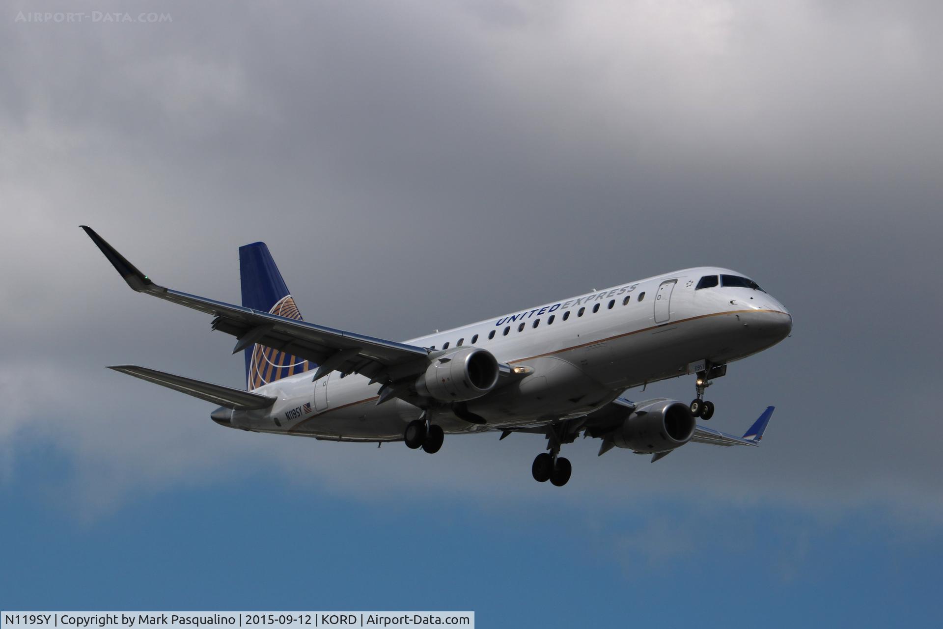 N119SY, 2014 Embraer 175LR (ERJ-170-200LR) C/N 17000421, ERJ 170-200 LR
