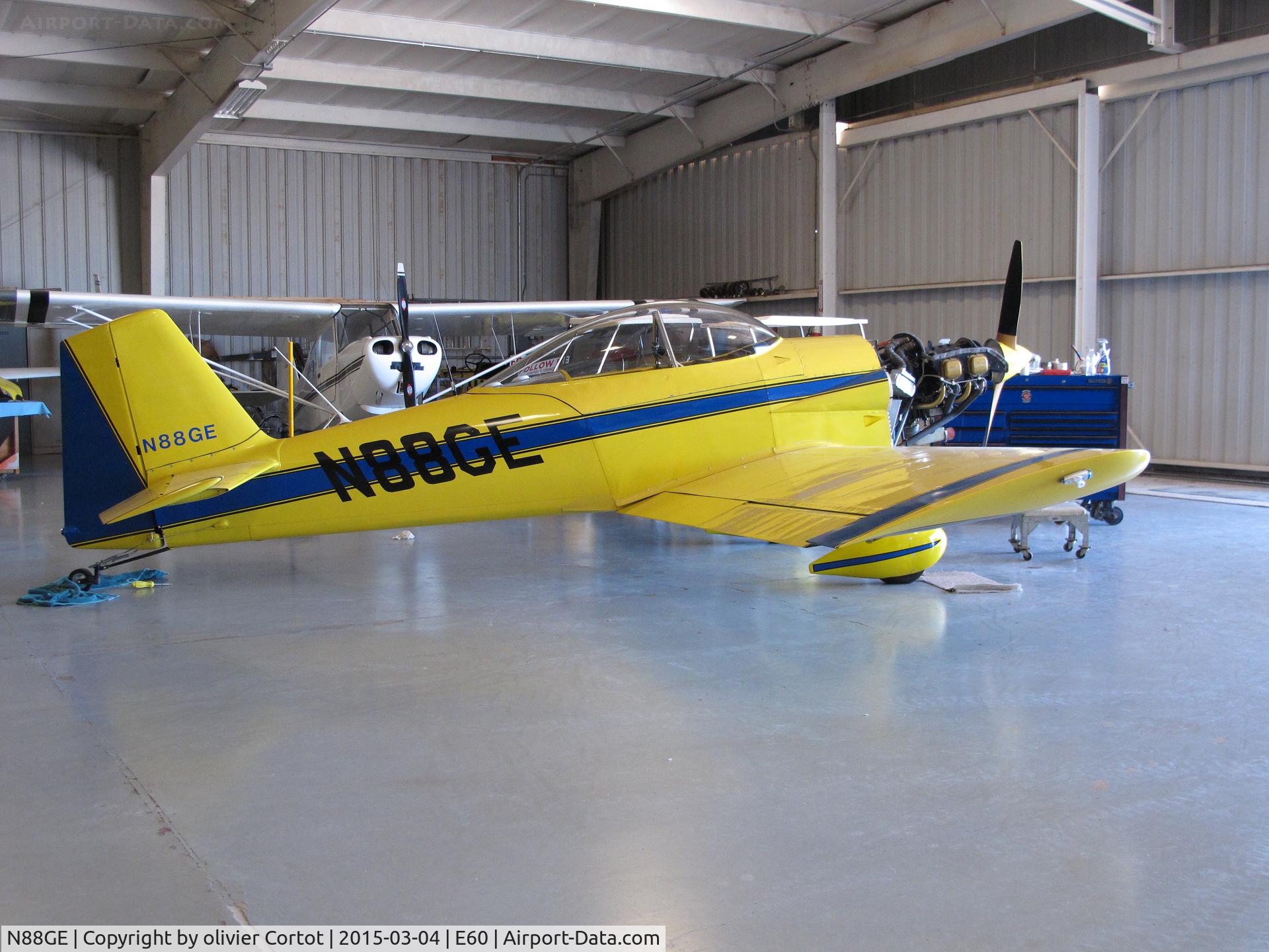 N88GE, 1988 Vans RV-4 C/N 1934, Eloy airport