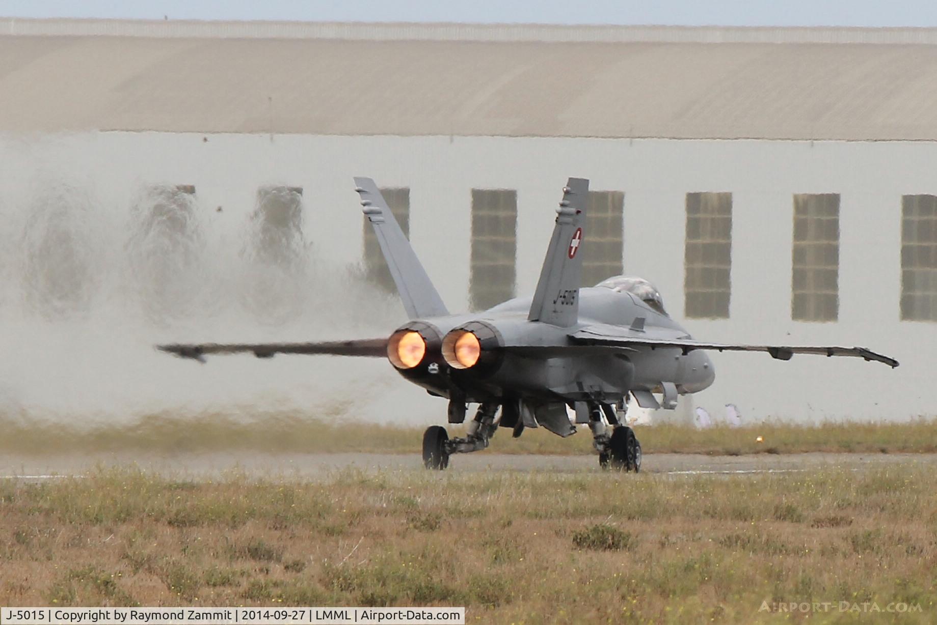 J-5015, McDonnell Douglas F/A-18C Hornet C/N 1361/SFC015, F/A15C Hornet J-5015 Swiss Air Force