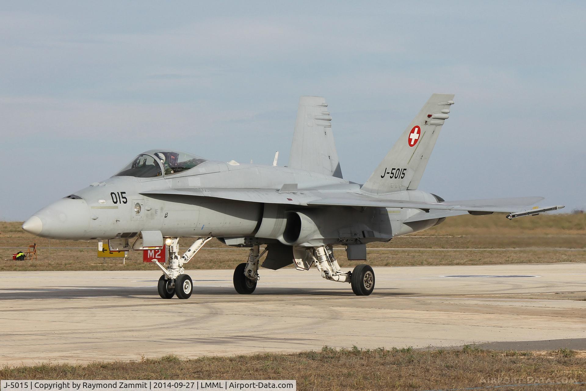 J-5015, McDonnell Douglas F/A-18C Hornet C/N 1361/SFC015, F/A18C Hornet J-5015 Swiss Air Force