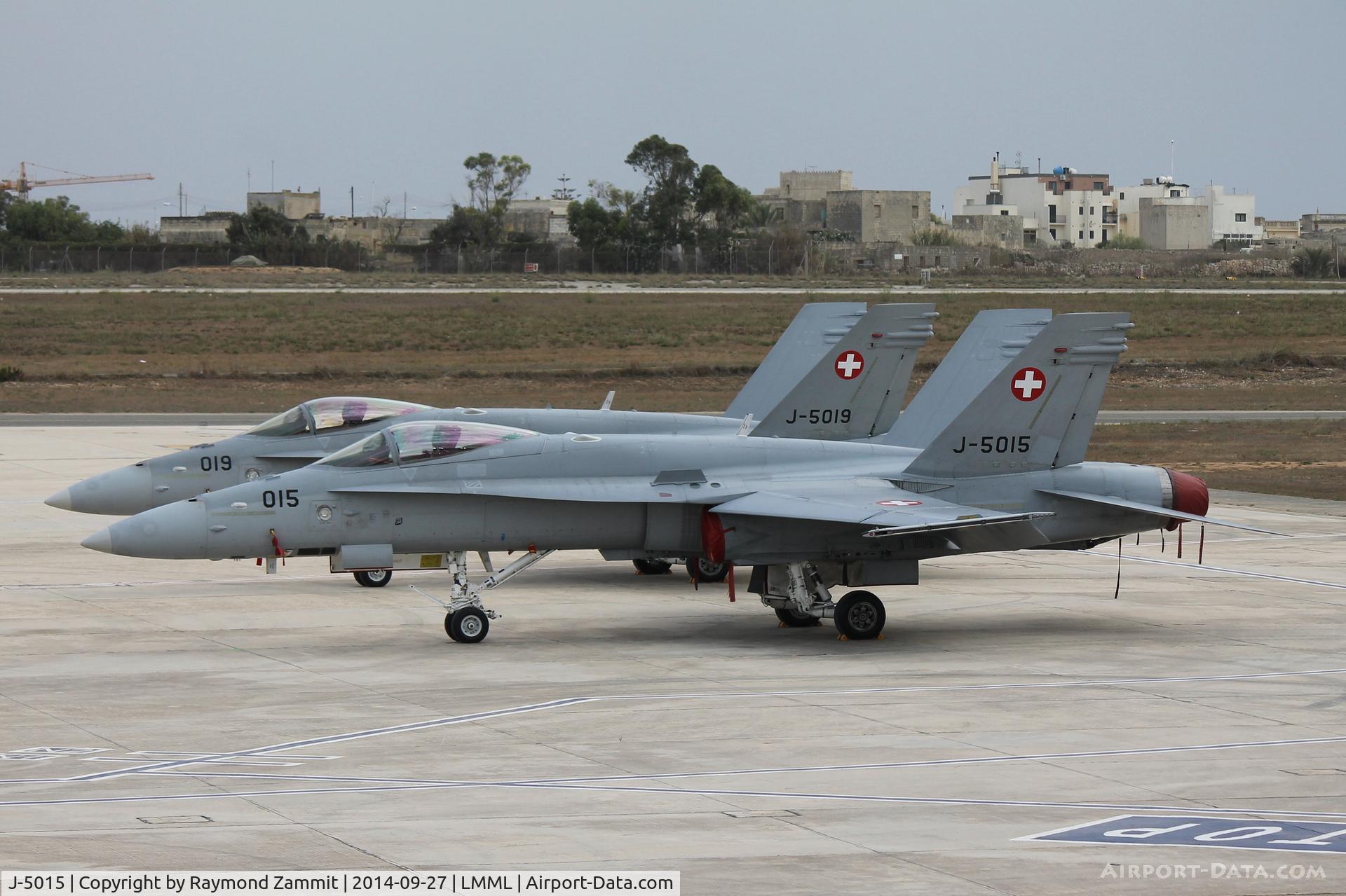 J-5015, McDonnell Douglas F/A-18C Hornet C/N 1361/SFC015, F/A18C Hornet J-5015 Swiss Air Force