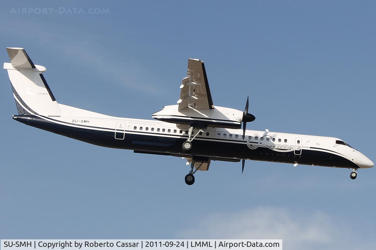 SU-SMH, 2011 Bombardier DHC-8-402 Dash 8 C/N 4367, Runway 13