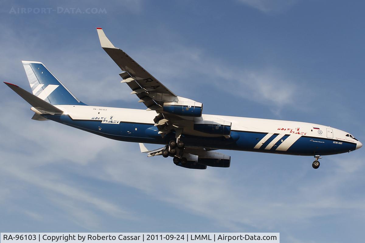 RA-96103, 2008 Ilyushin Il-96-400T C/N 97693201003, Ruwnay 13
