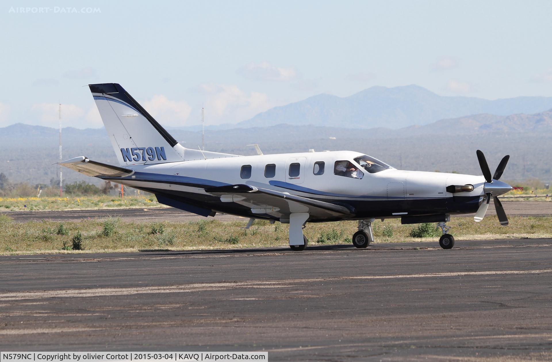 N579NC, 1995 Socata TBM-700 C/N 102, Avra Vallez, AS
