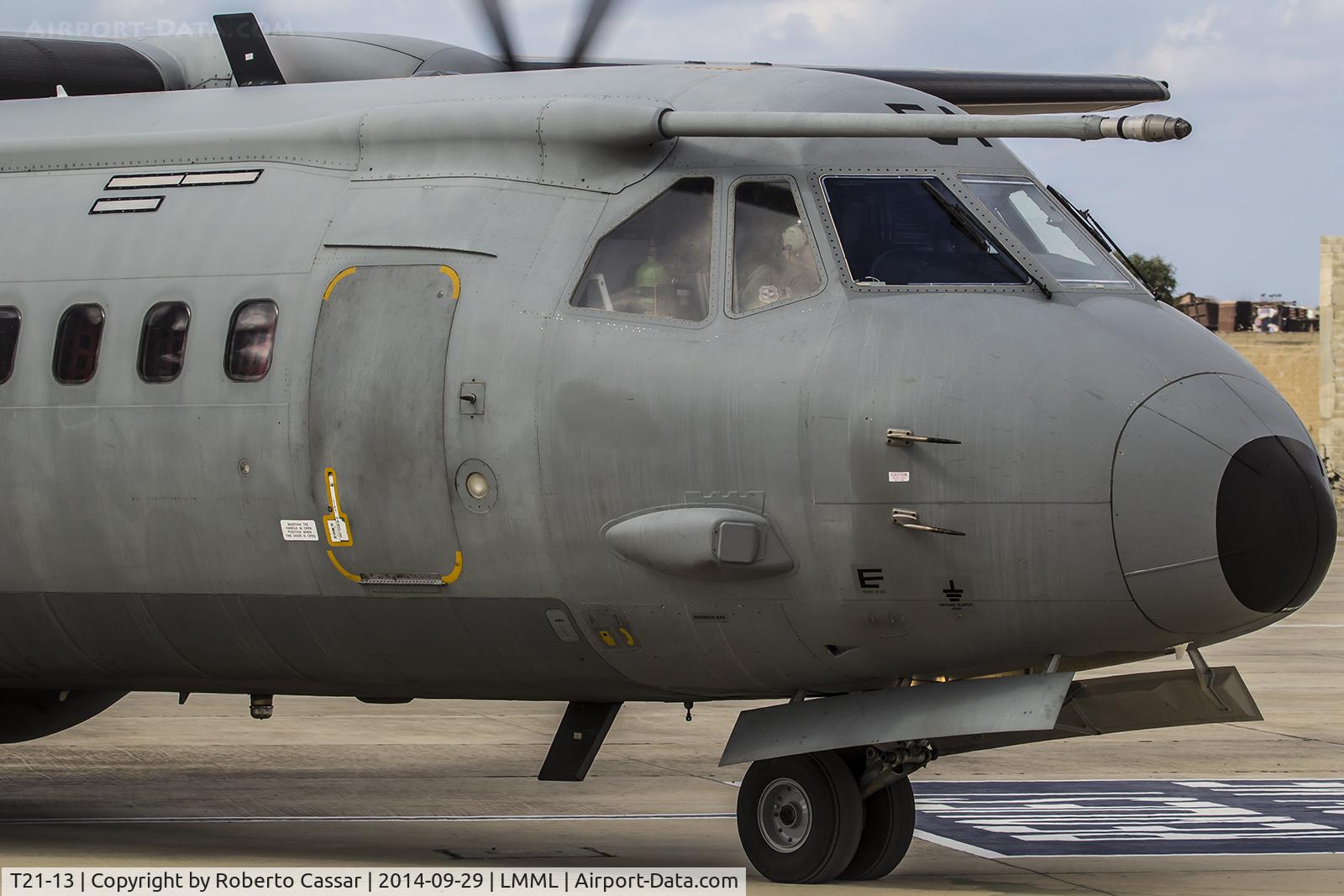 T21-13, 2008 CASA C-295M C/N EA03-12-046, Malta International Airshow 2014
