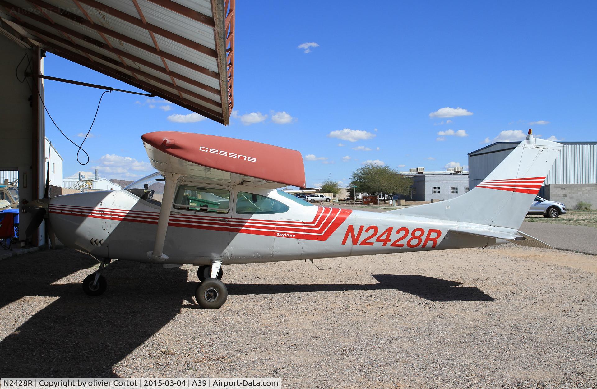 N2428R, 1964 Cessna 182G Skylane C/N 18255528, profile view