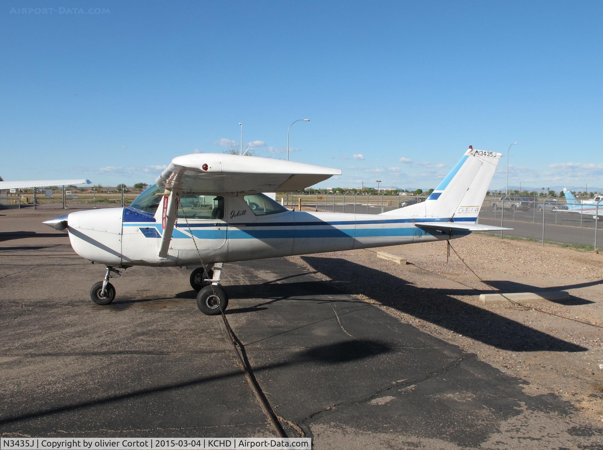 N3435J, 1967 Cessna 150G C/N 15066135, Chandler, AZ