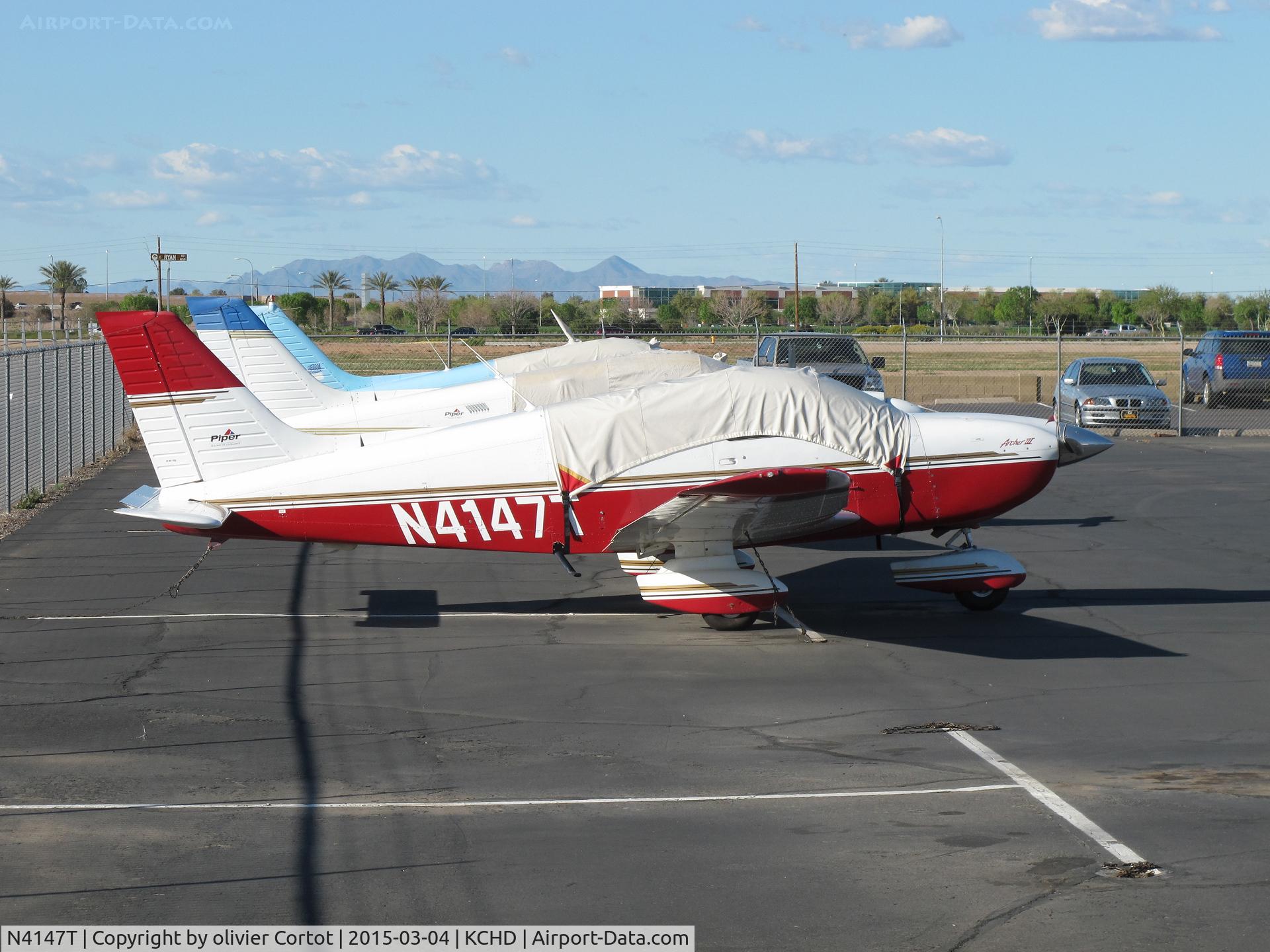 N4147T, 1999 Piper PA-28-181 C/N 2843272, CHD, AZ