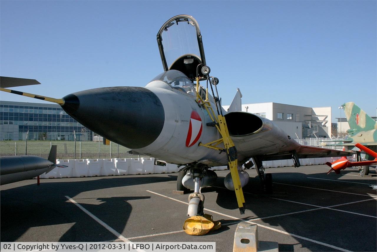 02, Saab J-35Oe MkII Draken C/N 35-1402, Saab J-35Oe MkII Draken, Preserved at Les Ailes Anciennes Museum, Toulouse-Blagnac