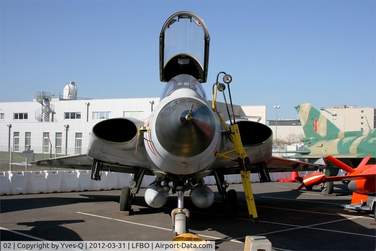 02, Saab J-35Oe MkII Draken C/N 35-1402, Saab J-35Oe MkII Draken, Preserved at Les Ailes Anciennes Museum, Toulouse-Blagnac