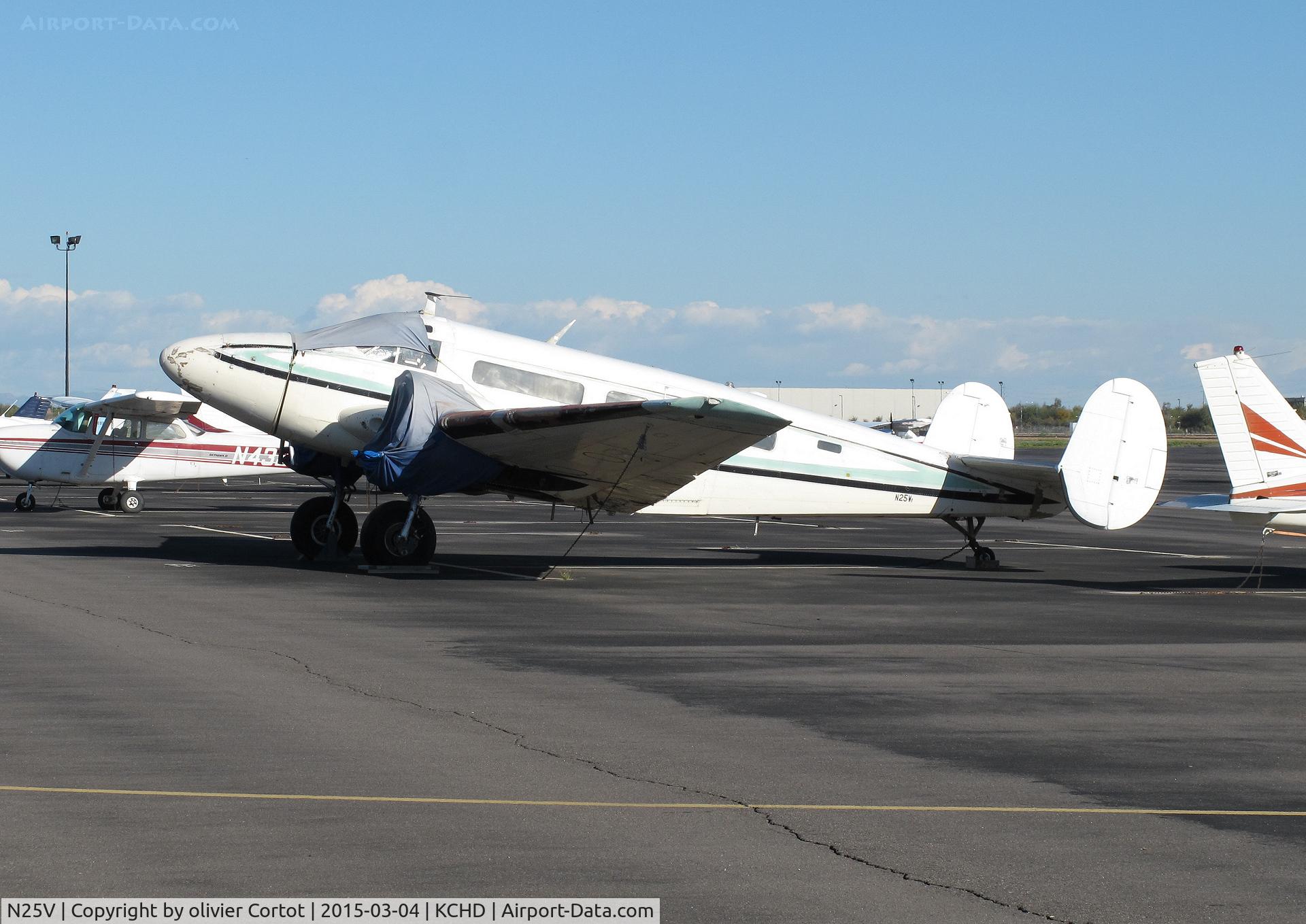 N25V, 1953 Beech D18S C/N A-943, could be this one