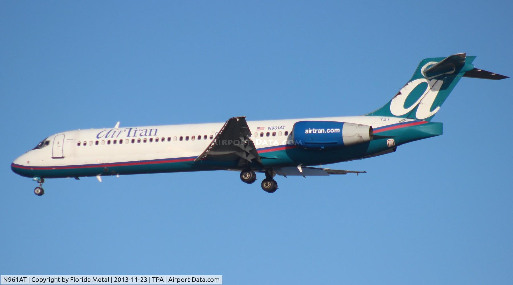 N961AT, 2001 Boeing 717-200 C/N 55023, Air Tran