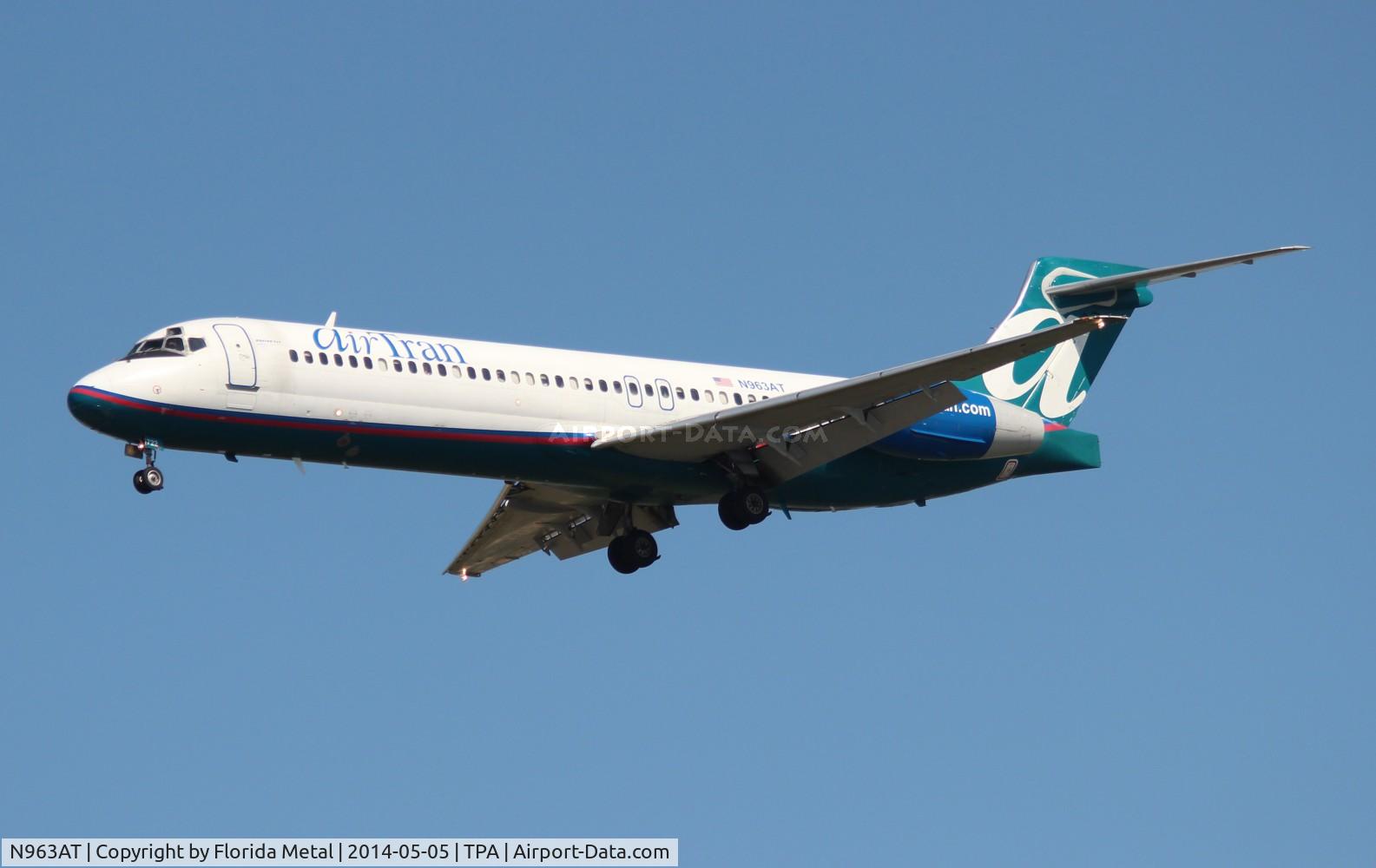 N963AT, 2001 Boeing 717-200 C/N 55024, Air Tran