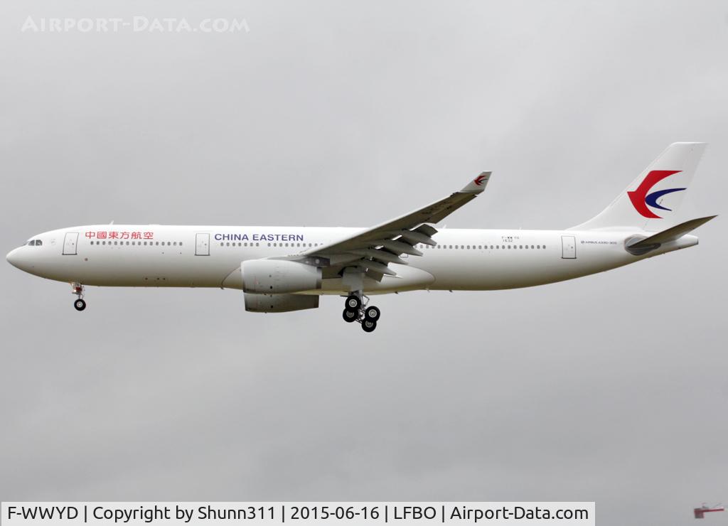 F-WWYD, 2015 Airbus A330-343 C/N 1632, C/n 1632 - To be B-5976