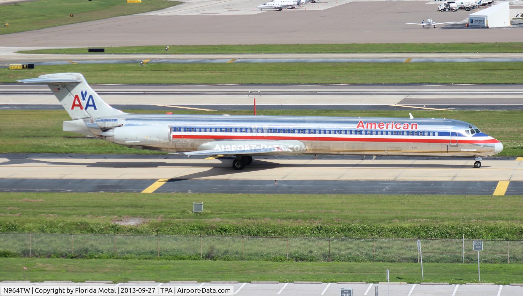 N964TW, 1999 McDonnell Douglas MD-83 (DC-9-83) C/N 53614, American