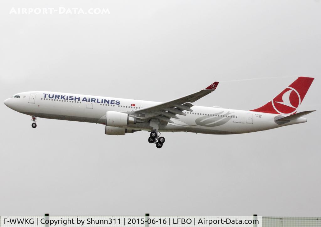 F-WWKG, 2015 Airbus A330-303 C/N 1644, C/n 1644 - To be TC-JOL