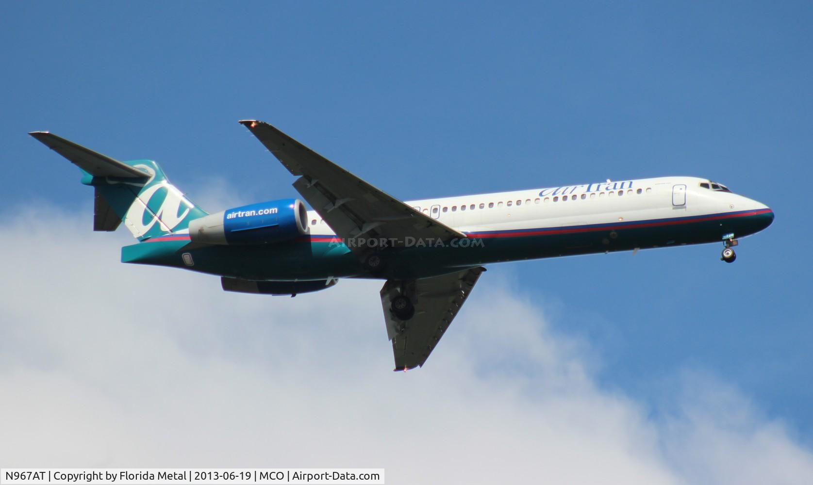 N967AT, 2001 Boeing 717-200 C/N 55028, Air Tran
