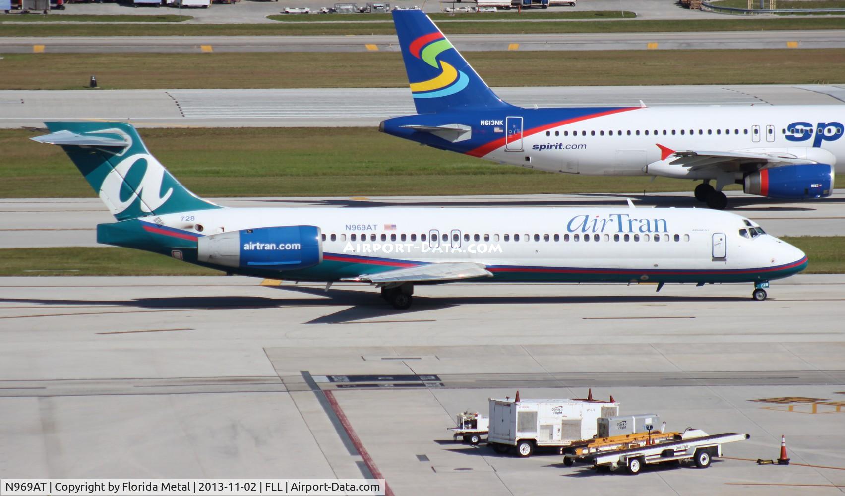 N969AT, 2001 Boeing 717-200 C/N 55030, Air Tran