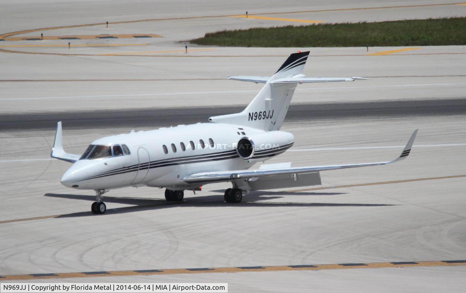 N969JJ, 1997 Raytheon Hawker 800XP C/N 258313, Hawker 800XP