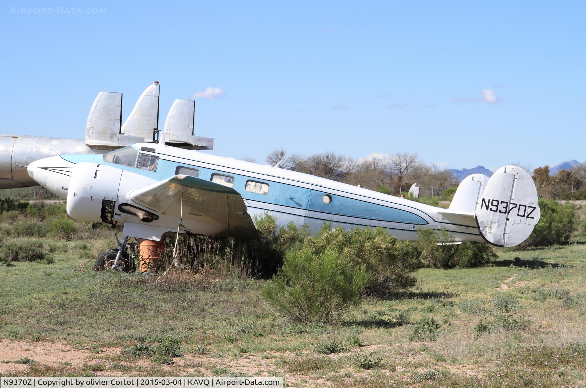 N9370Z, 1952 Beech C-45H Expeditor C/N AF-780 (52-10850), Avra valley