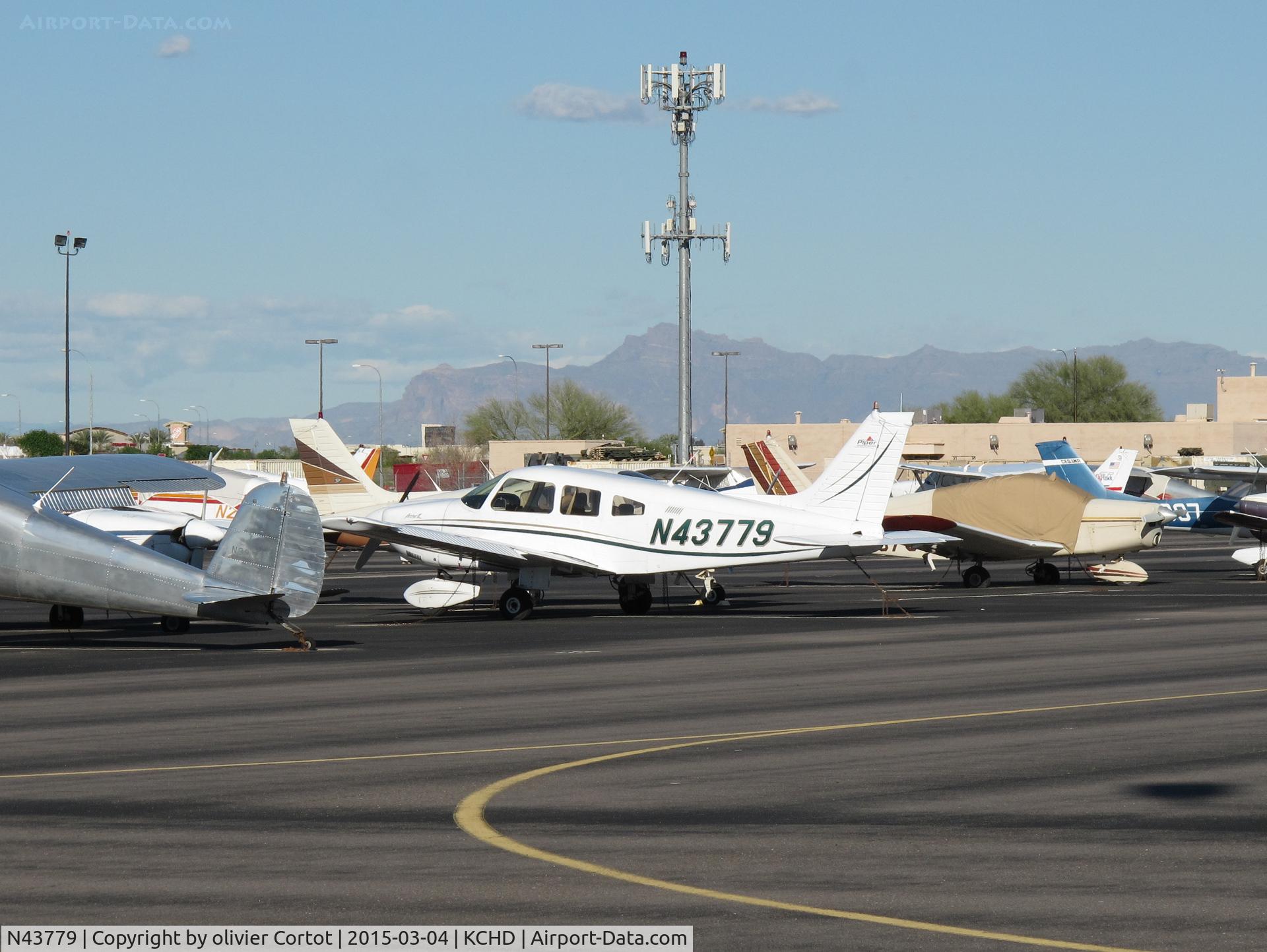 N43779, 1978 Piper PA-28-181 C/N 28-7890014, New paint scheme