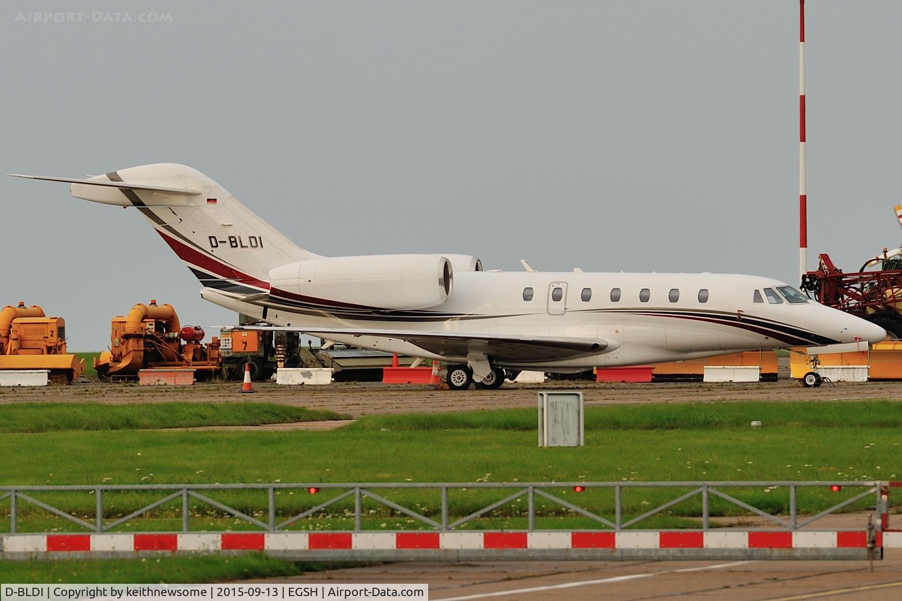 D-BLDI, 2003 Cessna 750 Citation X Citation X C/N 750-0218, Nice Visitor.