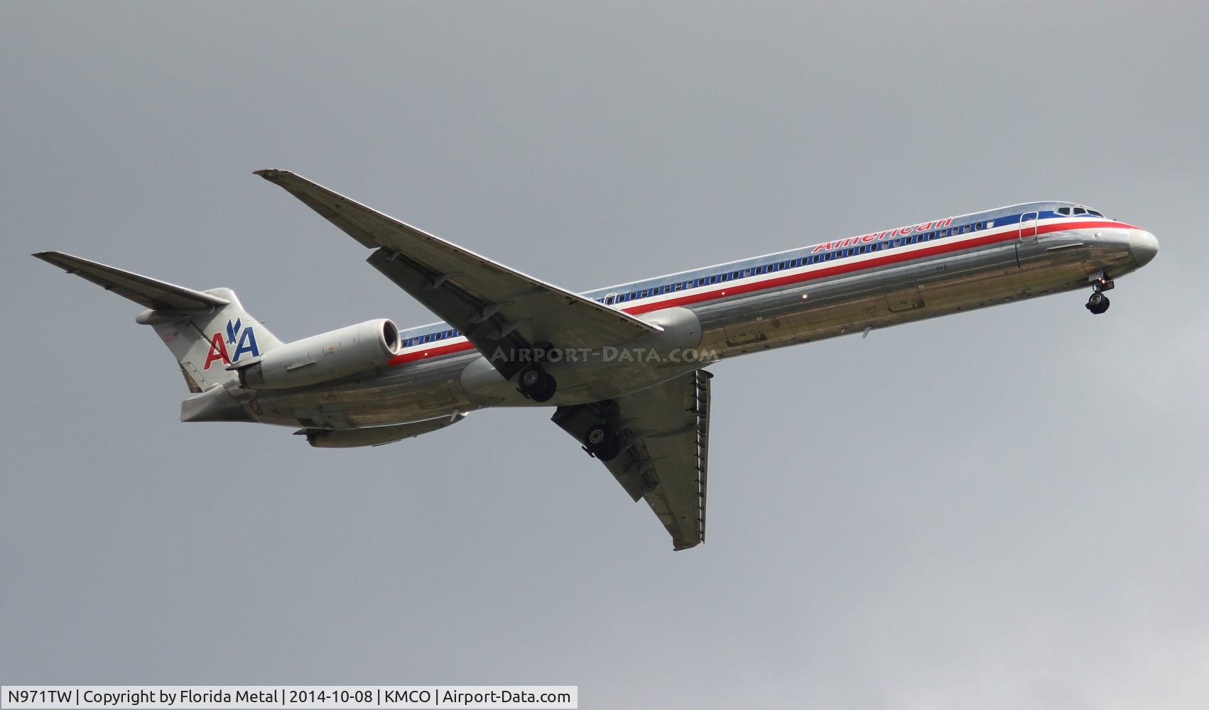 N971TW, 1999 McDonnell Douglas MD-83 (DC-9-83) C/N 53621, American